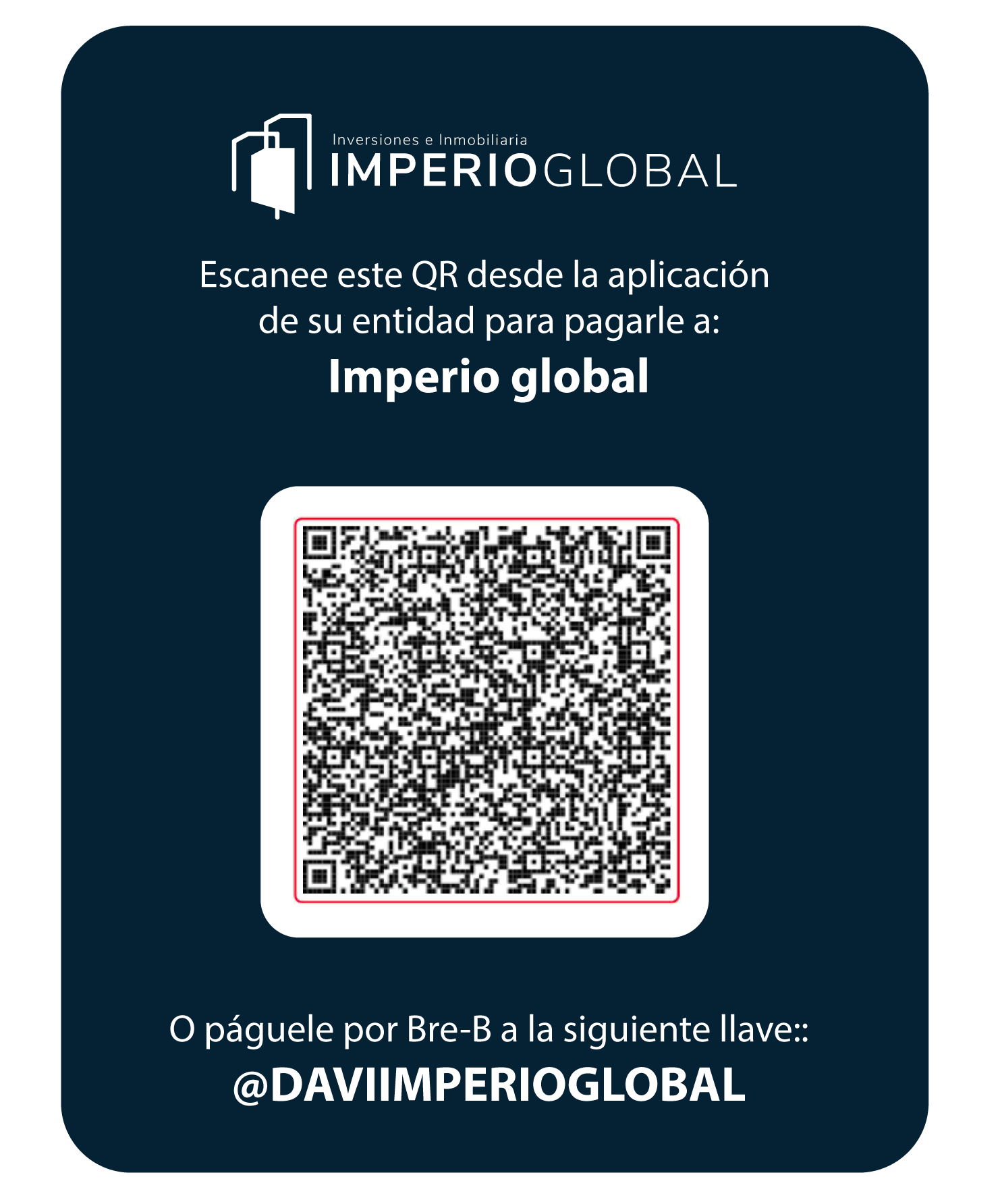 Código QR de pago